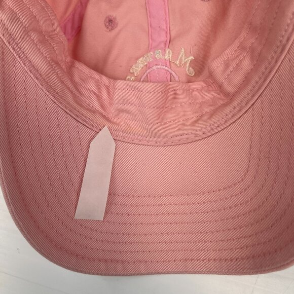 Vintage Masters Hat Women Strap Back Golf Flag Magnolia Lane Pink Hype Core Cap main image 9